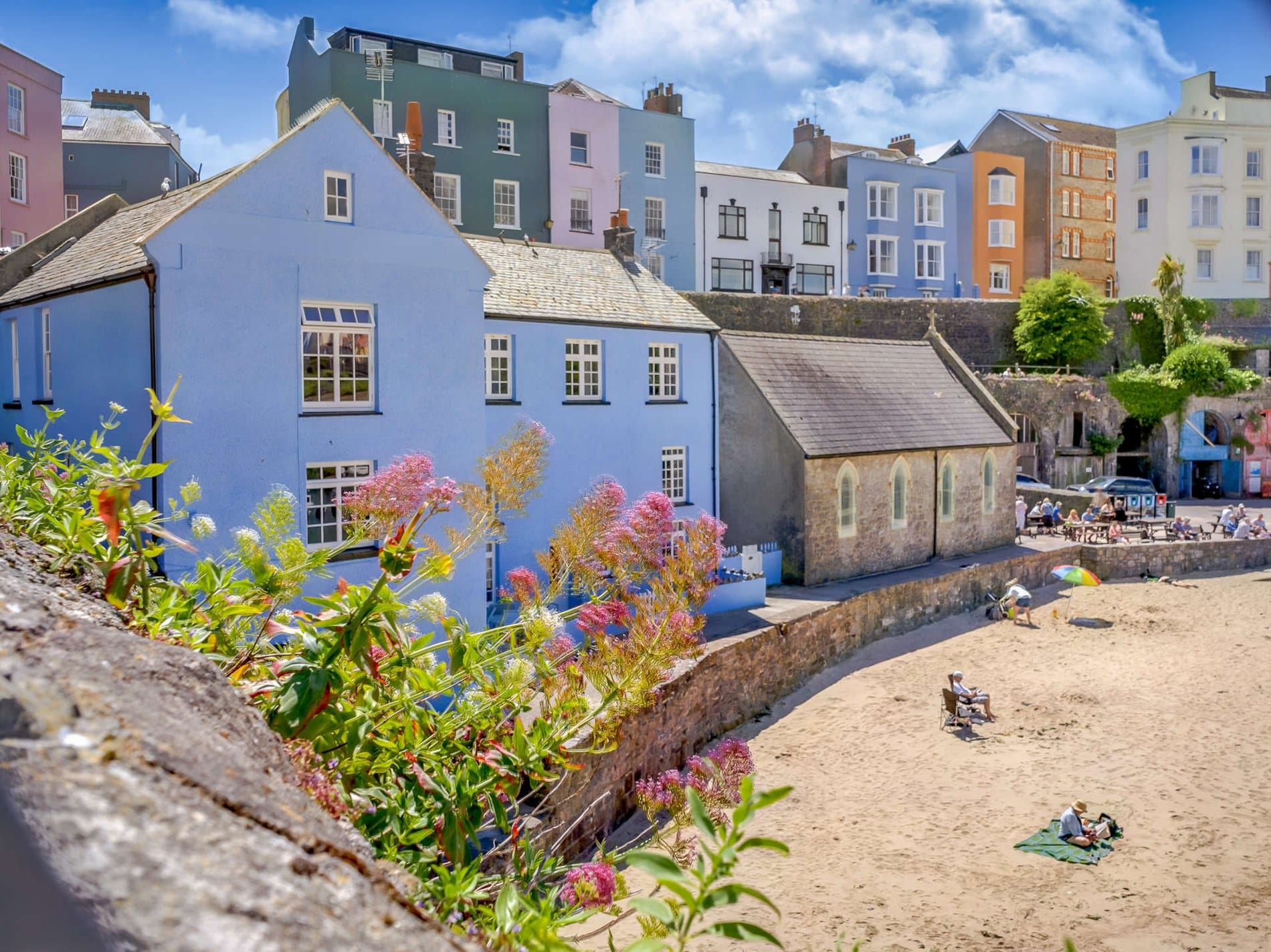 Wales Beachfront Cottages | Seafront With Sea Views