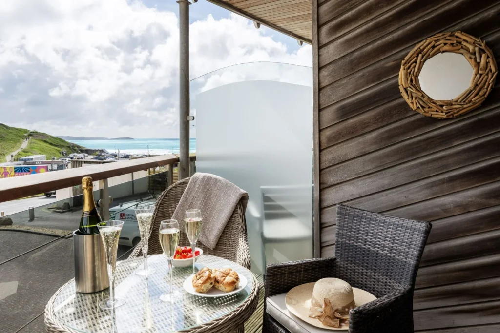 Watergate Bay holiday apartment with sea views