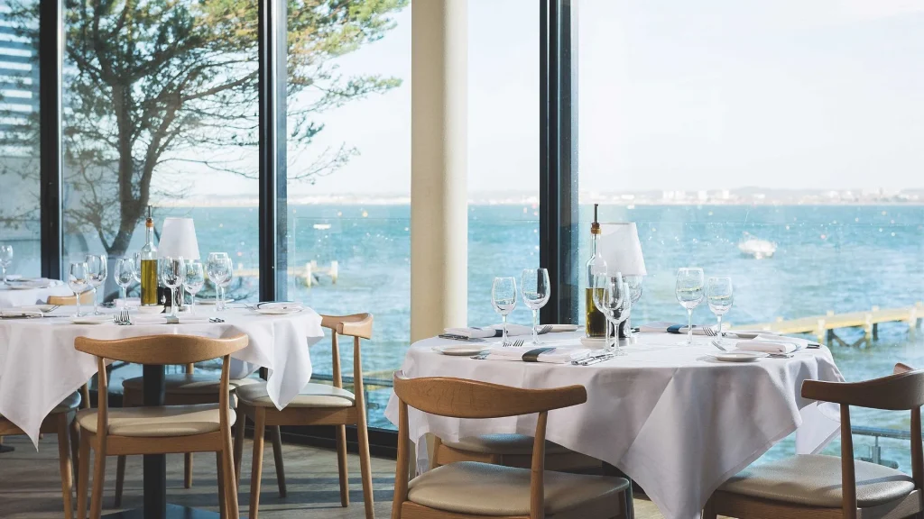 Rick Steins restaurant in Sandbanks