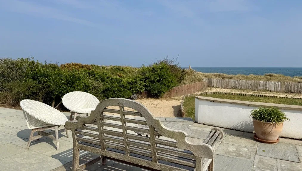 Sandbanks house with direct beach access