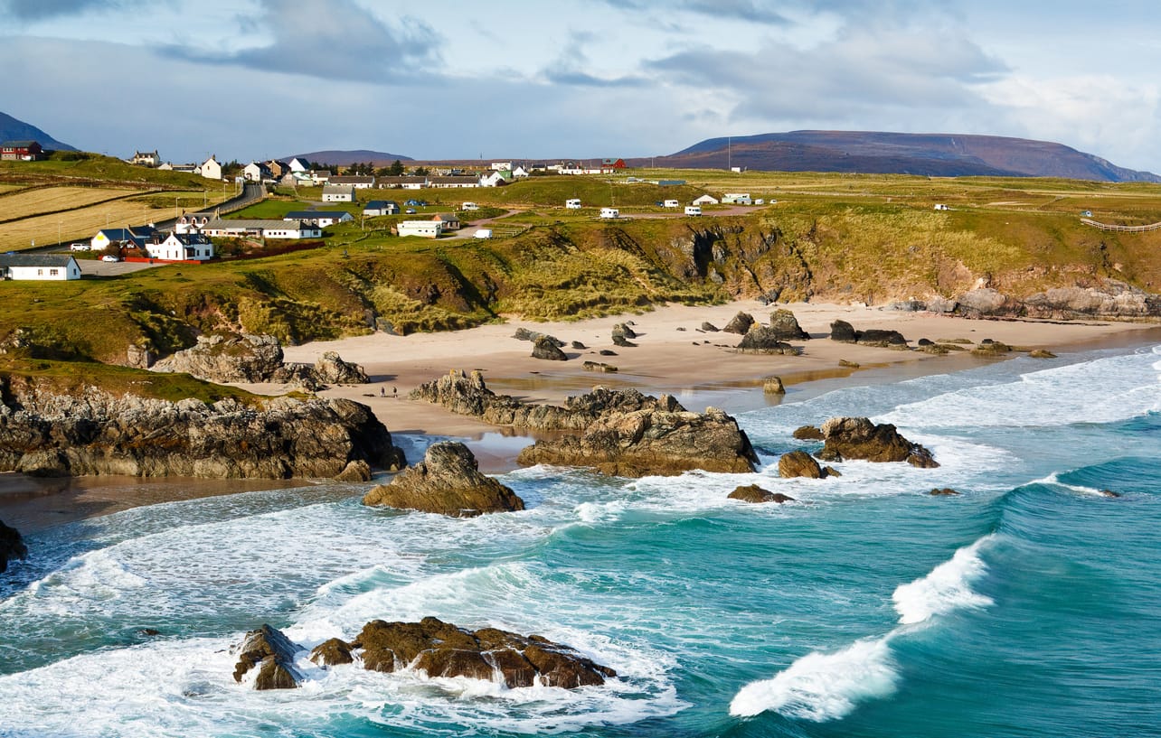 Find Scottish Highlands cottages by the sea