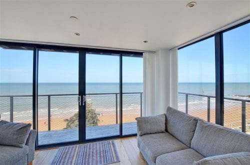 Find stunning UK holiday homes with sea views and direct beach access