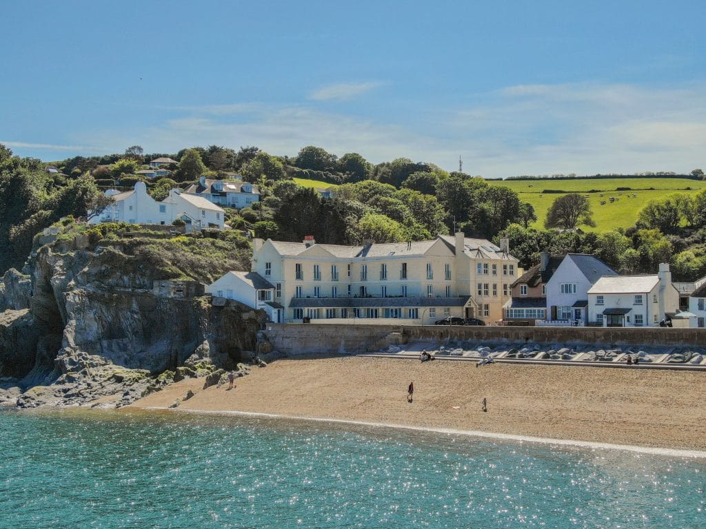 Slapton holiday homes on the beach