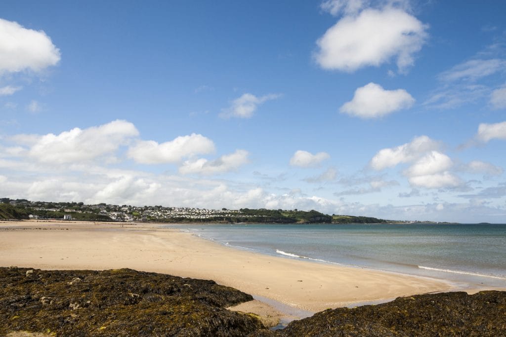 Benllech beach on the island of Anglesey in North Wales