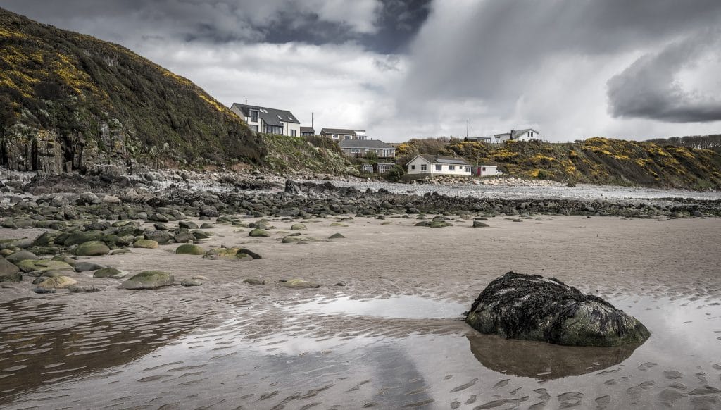 Monreith Beach in Dumfries and Galloway