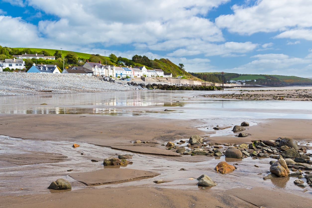 Amroth Beach in Pembrokeshire