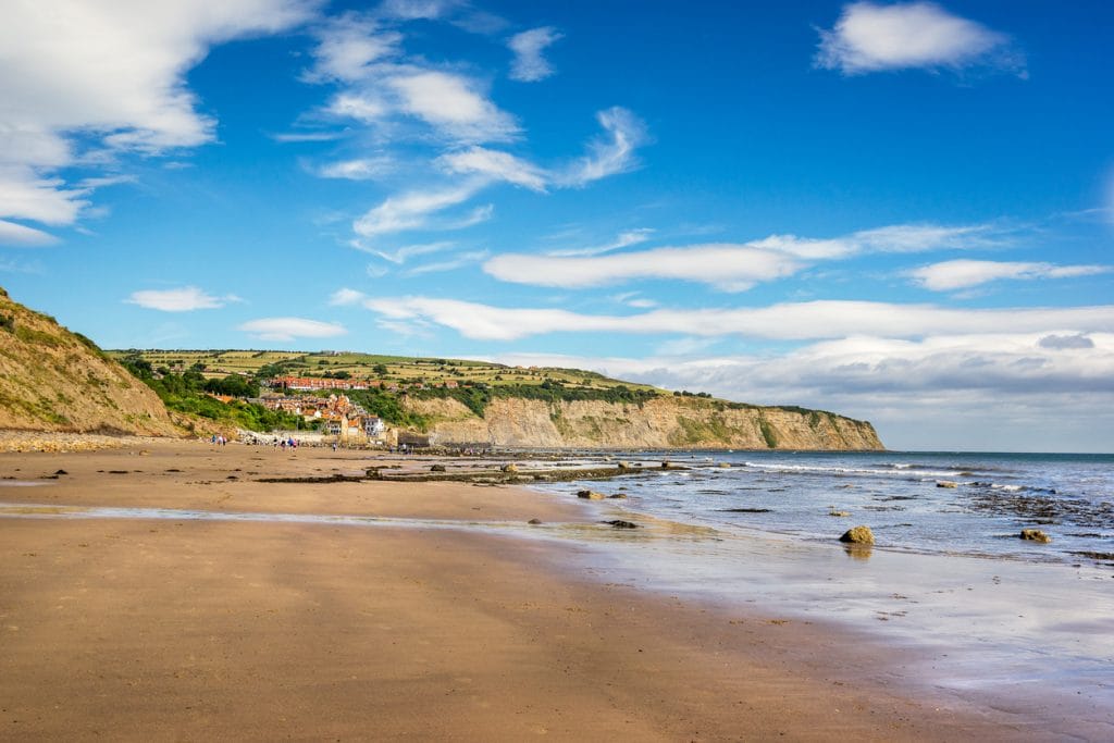 Robin Hoods Bay on the north east coast of Yorkshire