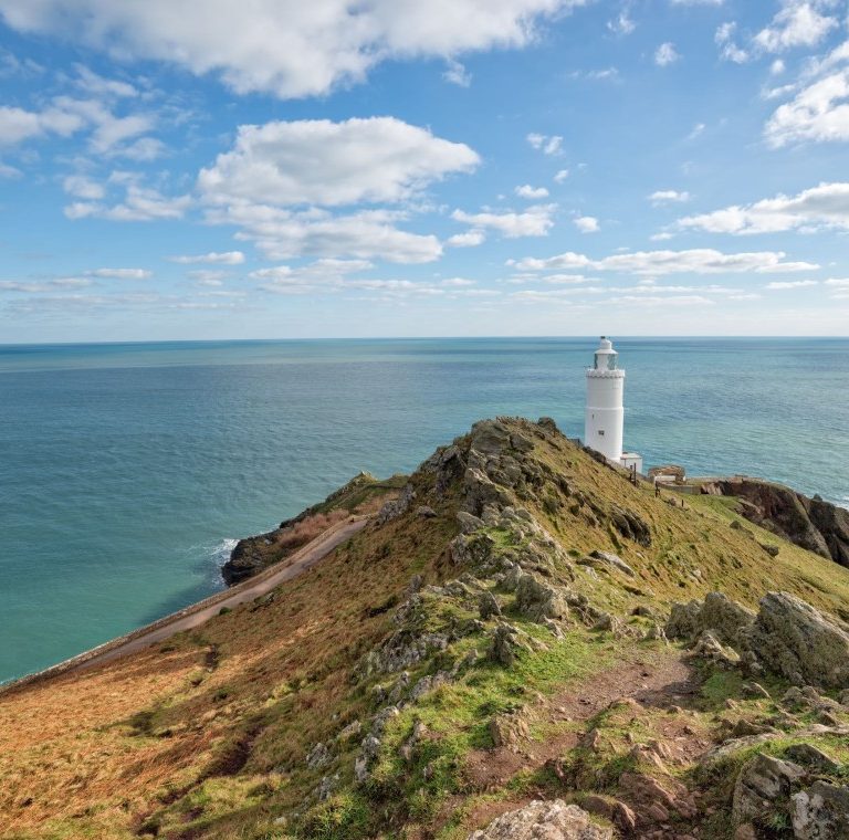 Start Point Lighthouse in South Devon