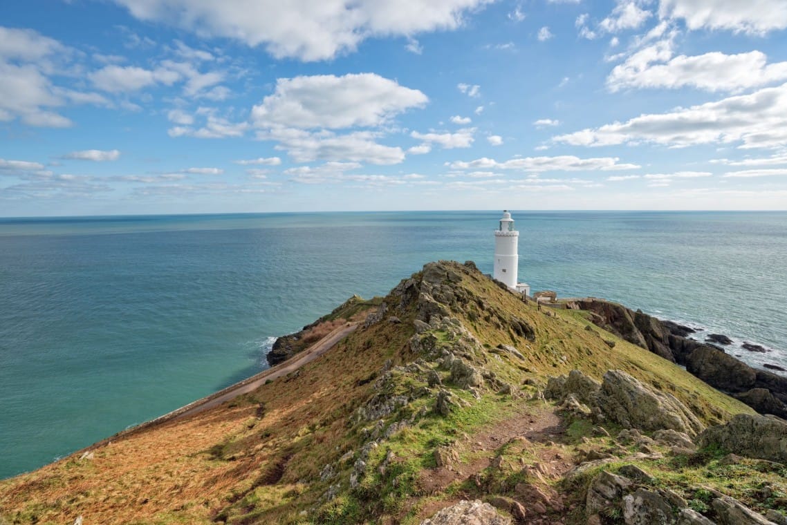 Start Point Lighthouse in South Devon
