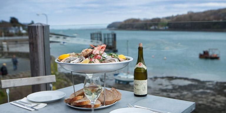 Dylans Menai bridge restaurant with sea views