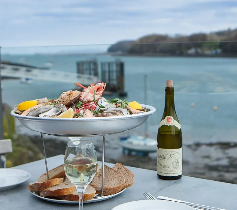 Dylans Menai bridge restaurant with sea views