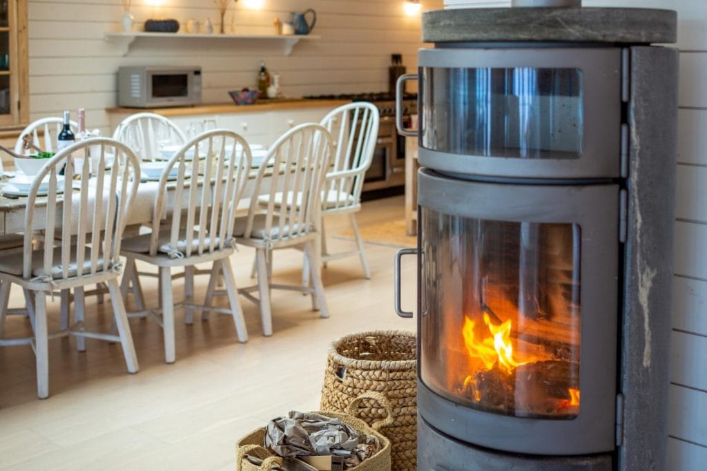 Polruan waterside cottage with log-burner