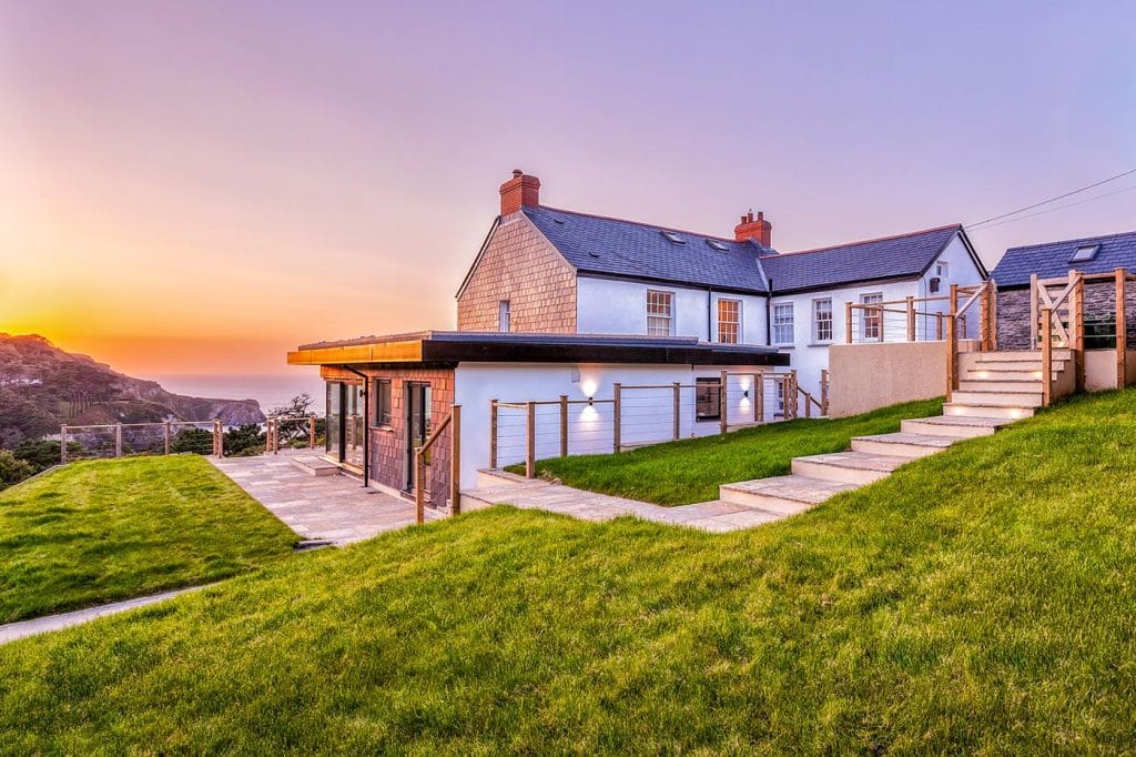 North Devon beach house just 500m from the beach