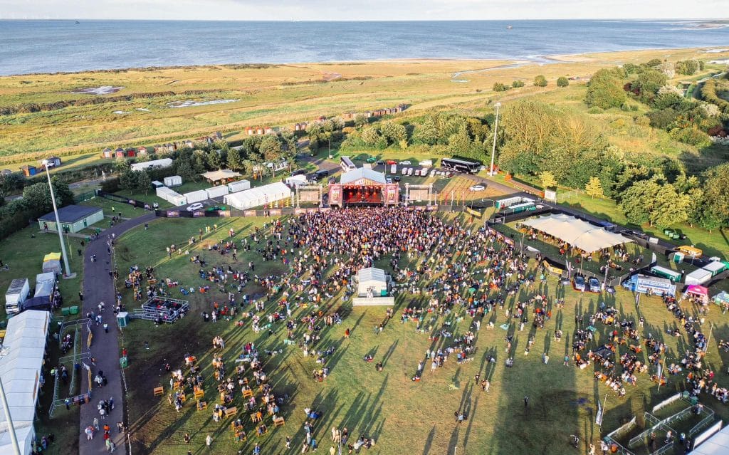 Lincolnshire seaside music festival