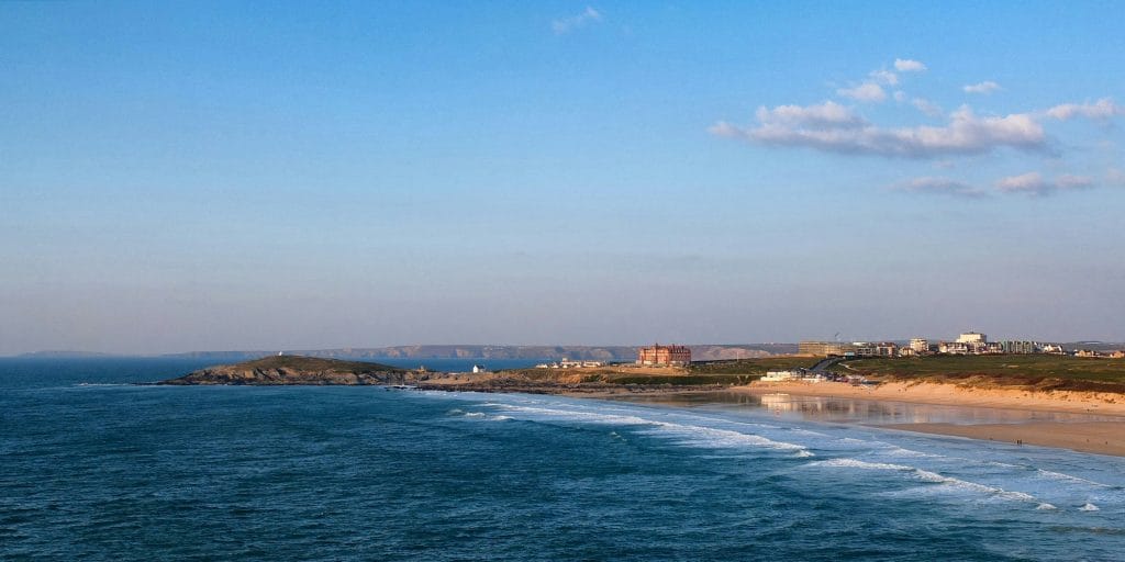 Newquay headland