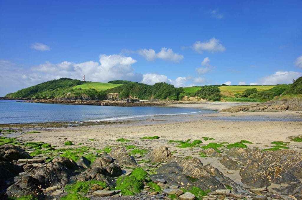 Polridmouth Cove in Cornwall