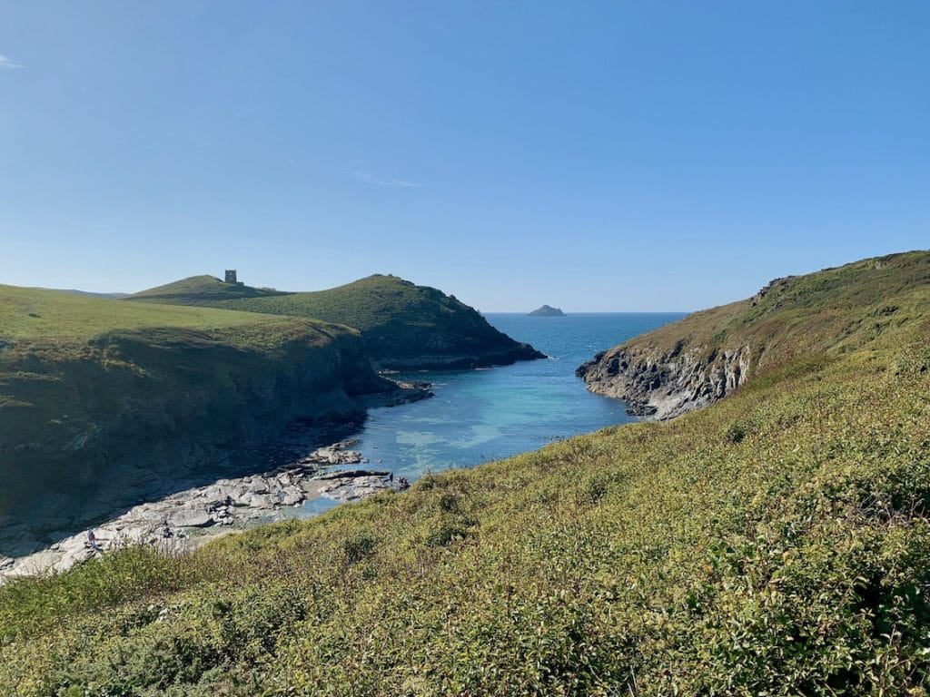 Port Quin Cove near Port Isaac in Cornwall
