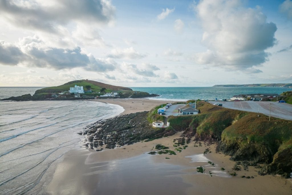 Bigbury-on-Sea beach in South Devon