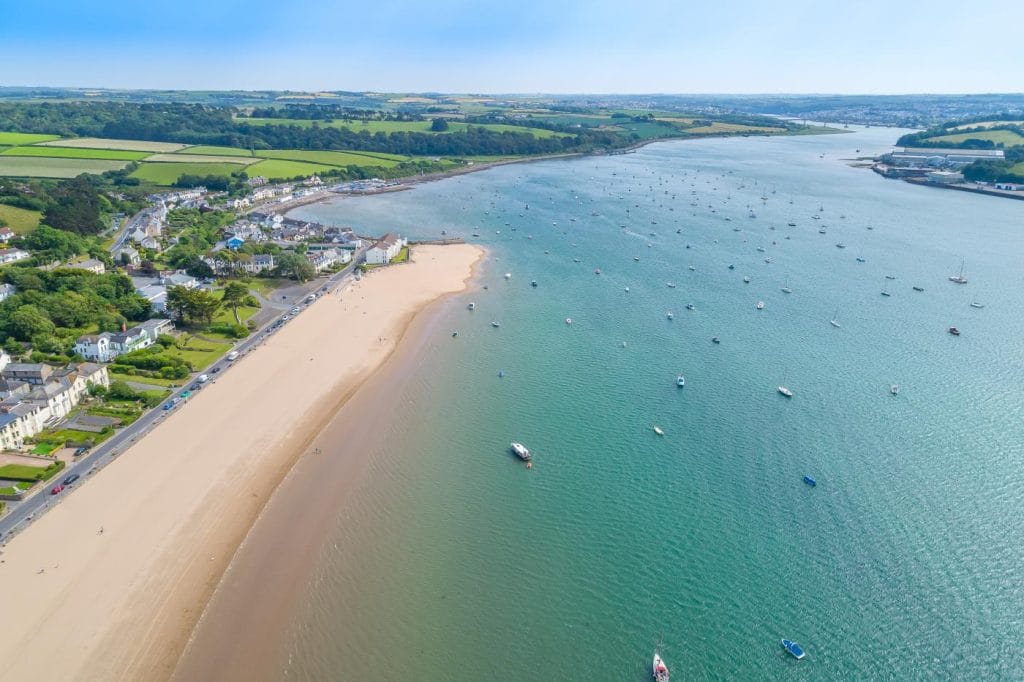 Instow Beach in Devon near Appledore