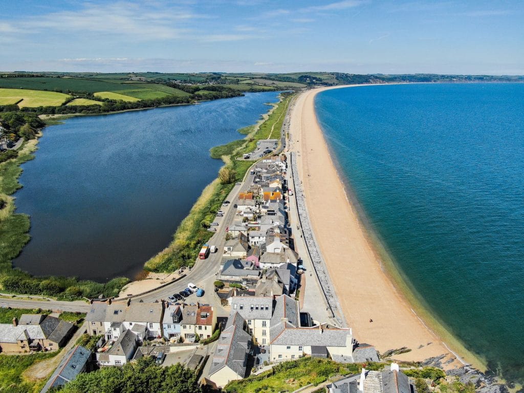Slapton Sands Beach near Torcross in Devon