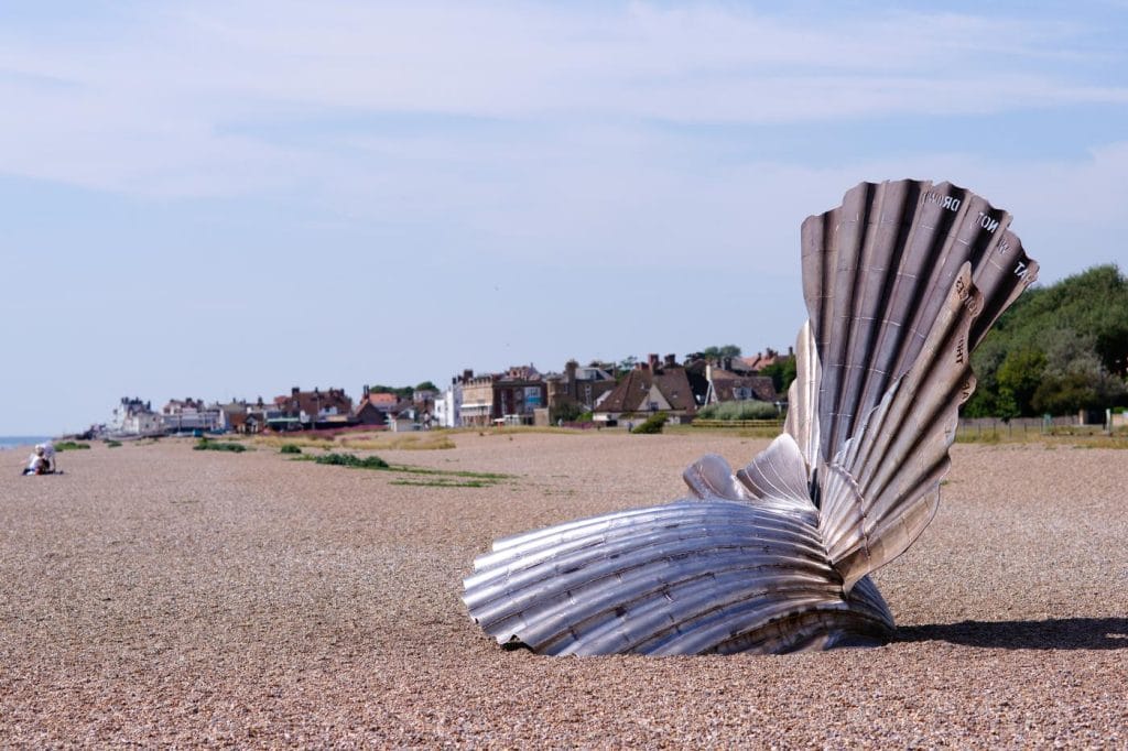 Aldeburgh Beach in Suffolk