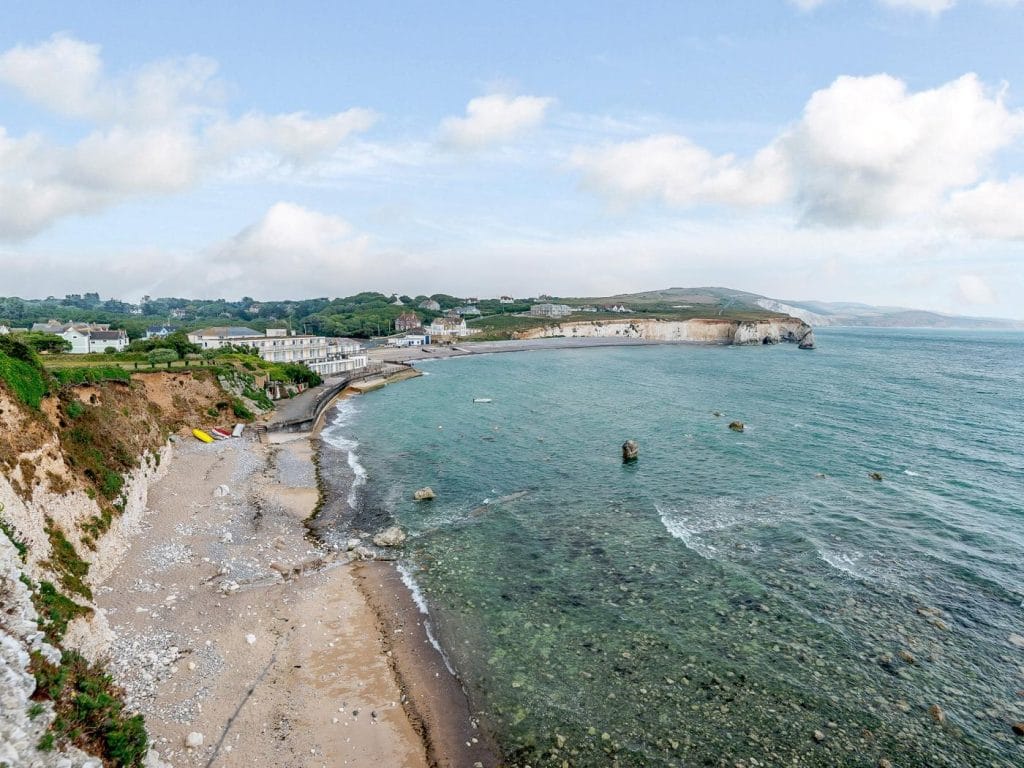 Freshwater Beach on the Isle of Wight