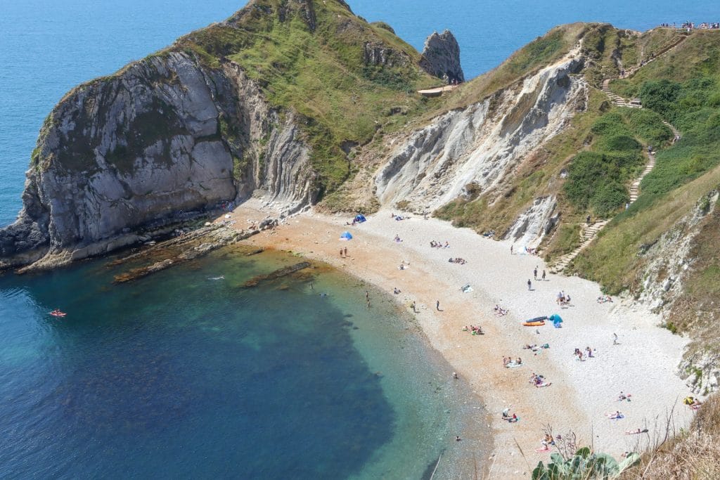 Lulworth Cove in Dorset