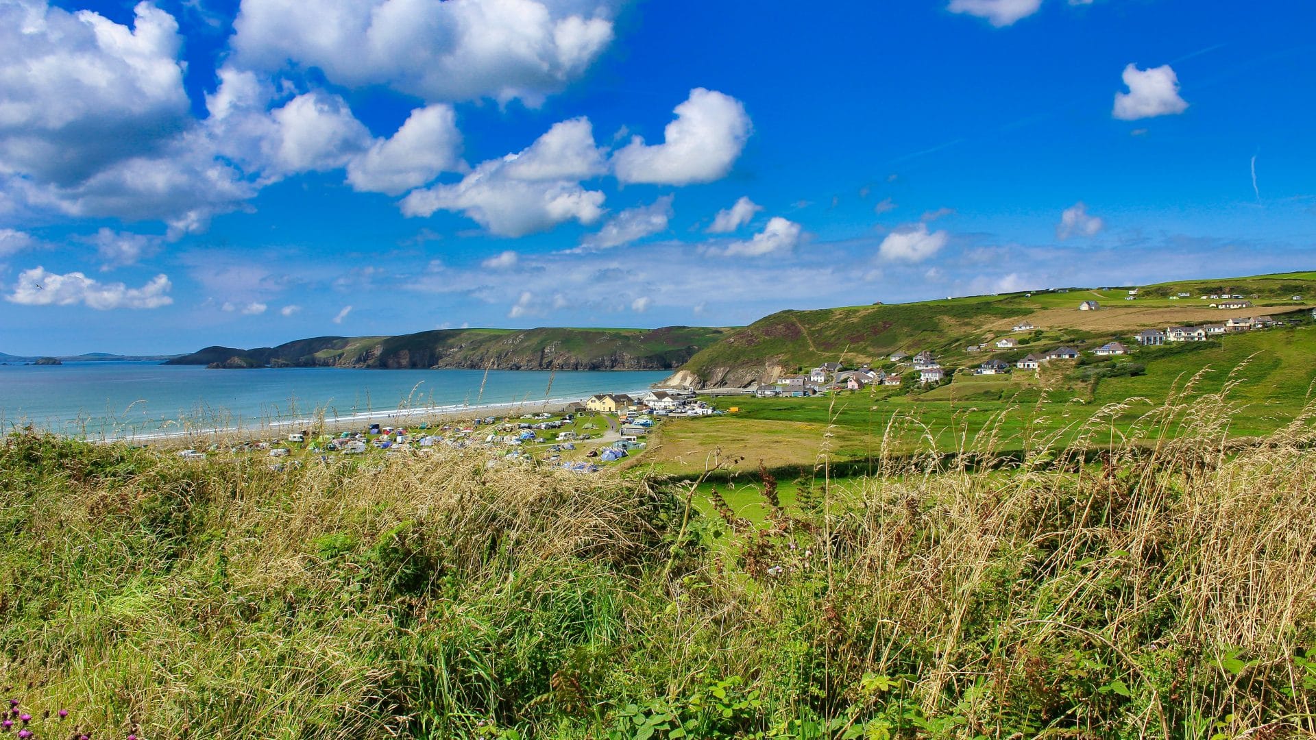 Newgale Beach in Pembrokeshire