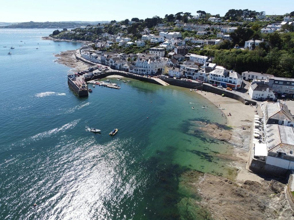The harbour at St Mawes on the Roseland Peninsula