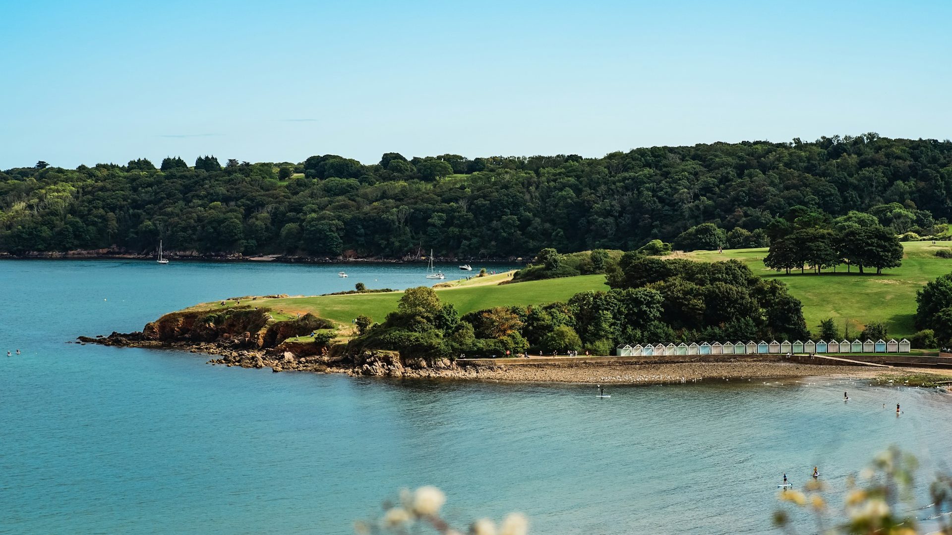 Broadsands Beach, Paignton, South Devon, UK.